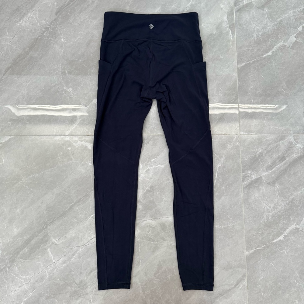 Women’s Athleta Salutation Stash High Rise Tight Full Length Legging Size Small - Picture 7 of 16